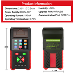 M200 Pro Motorcycle Scanner - Handheld Diagnostic Tool with ECU Remap, Honda Yamaha Compatible, WiFi, Battery Testing