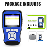 M100 Motorcycle Diagnostic Scanner - Handheld Tool for Honda, Yamaha, Suzuki, OBDII with Live Data, Fault Code Reset