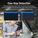 T400 4-in-1 OBD2 Scanner & Diagnostic Tool – Engine Code Reader, Battery Tester, Relay & Fuel Injector Activator for 12V/24V Cars, Trucks & Motorcycles