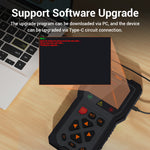 T400 4-in-1 OBD2 Scanner & Diagnostic Tool – Engine Code Reader, Battery Tester, Relay & Fuel Injector Activator for 12V/24V Cars, Trucks & Motorcycles