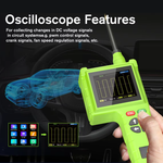 P200 Pro Smart Hook Circuit Tester - 9-48V Intelligent Diagnostic Tool with LCD, Oscilloscope, Injector Testing