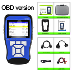 M100 Motorcycle Diagnostic Scanner - Handheld Tool for Honda, Yamaha, Suzuki, OBDII with Live Data, Fault Code Reset