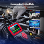 P200 Automotive Diagnostic Tool - Multifunctional Circuit Tester with Oscilloscope, 0-5V Power, Relay & Injector Testing