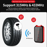 PS001 Universal TPMS Programming & Relearn Tool – Bluetooth Tire Pressure Monitor System Activator, Sensor Programmer & Matching Device for 315/433MHz Sensors