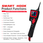 P200 Automotive Diagnostic Tool - Multifunctional Circuit Tester with Oscilloscope, 0-5V Power, Relay & Injector Testing