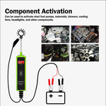 P60 Automotive Electrical Circuit Tester - 6-30V Diagnostic Tool with LED Display, Short Circuit Tracing, Component Activation