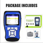 M100 Motorcycle Diagnostic Scanner - Handheld Tool for Honda, Yamaha, Suzuki, OBDII with Live Data, Fault Code Reset