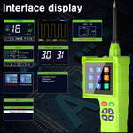 P200 Pro Smart Hook Circuit Tester - 9-48V Intelligent Diagnostic Tool with LCD, Oscilloscope, Injector Testing