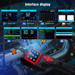 P200 Automotive Diagnostic Tool - Multifunctional Circuit Tester with Oscilloscope, 0-5V Power, Relay & Injector Testing