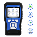 M100 Motorcycle Diagnostic Scanner - Handheld Tool for Honda, Yamaha, Suzuki, OBDII with Live Data, Fault Code Reset