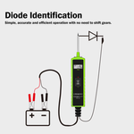 P60 Automotive Electrical Circuit Tester - 6-30V Diagnostic Tool with LED Display, Short Circuit Tracing, Component Activation