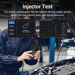 T400 4-in-1 OBD2 Scanner & Diagnostic Tool – Engine Code Reader, Battery Tester, Relay & Fuel Injector Activator for 12V/24V Cars, Trucks & Motorcycles