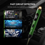 P50 Automotive Circuit Tester - 5-30V Electrical Diagnostic Tool with LED Display, Short Circuit Detection, Universal Compatibility