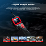 P200 Automotive Diagnostic Tool - Multifunctional Circuit Tester with Oscilloscope, 0-5V Power, Relay & Injector Testing