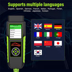 BT400 4-in-1 Automotive Battery & System Tester – 12V/24V Smart Analyzer with Cranking, Charging, OBD Voltage, Leakage Test & Battery Replacement Protection