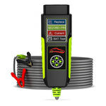 BT400 4-in-1 Automotive Battery & System Tester – 12V/24V Smart Analyzer with Cranking, Charging, OBD Voltage, Leakage Test & Battery Replacement Protection