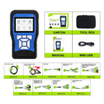 M100 Motorcycle Diagnostic Scanner - Handheld Tool for Honda, Yamaha, Suzuki, OBDII with Live Data, Fault Code Reset