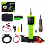 P100 Pro Automotive Circuit Tester & Wire Finder - 12V/24V Power Circuit Probe Kit with Oscilloscope, Multimeter, and Relay Testing Capabilities
