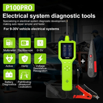 P100 Pro Automotive Circuit Tester & Wire Finder - 12V/24V Power Circuit Probe Kit with Oscilloscope, Multimeter, and Relay Testing Capabilities