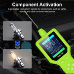 P100 Pro Automotive Circuit Tester & Wire Finder - 12V/24V Power Circuit Probe Kit with Oscilloscope, Multimeter, and Relay Testing Capabilities