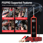P55 pro Automotive Power Probe Circuit Tester – 12-24V Electronic Control System Activator with Component Activation, Short Finder, Continuity & Polarity Detection