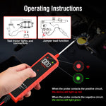 P55 pro Automotive Power Probe Circuit Tester – 12-24V Electronic Control System Activator with Component Activation, Short Finder, Continuity & Polarity Detection