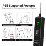 P55 Automotive Circuit Tester Probe – 12V-24V Power Probe with Polarity Detection, Continuity Test, Short Finder & Component Activation
