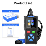 T100 OBD2 Scanner Code Reader – Full OBDII Diagnostic Tool with Live Data, Freeze Frame, I/M Readiness & Check Engine Light Reset for All 1996+ Vehicles