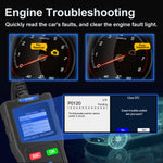 T100 OBD2 Scanner Code Reader – Full OBDII Diagnostic Tool with Live Data, Freeze Frame, I/M Readiness & Check Engine Light Reset for All 1996+ Vehicles