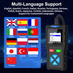 T100 OBD2 Scanner Code Reader – Full OBDII Diagnostic Tool with Live Data, Freeze Frame, I/M Readiness & Check Engine Light Reset for All 1996+ Vehicles