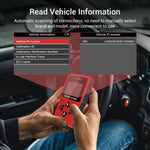 T100 Pro OBD2 Scanner – Enhanced Code Reader with 2.4" Color TFT Screen, Live Data, Battery Test, DTC Lookup & Full OBDII Functions for 1996+ Vehicles