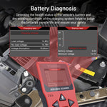 T100 Pro OBD2 Scanner – Enhanced Code Reader with 2.4" Color TFT Screen, Live Data, Battery Test, DTC Lookup & Full OBDII Functions for 1996+ Vehicles