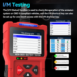 T300 Pro 2-in-1 OBD2 Scanner & Battery Tester – Full Engine Code Reader with Live Data, Battery Health Analysis (CCA 20-2000), Cranking/Charging Test & 2.8" Color Screen for 1996+ Vehicles