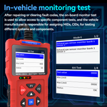 T300 Pro 2-in-1 OBD2 Scanner & Battery Tester – Full Engine Code Reader with Live Data, Battery Health Analysis (CCA 20-2000), Cranking/Charging Test & 2.8" Color Screen for 1996+ Vehicles