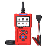 T300 Pro 2-in-1 OBD2 Scanner & Battery Tester – Full Engine Code Reader with Live Data, Battery Health Analysis (CCA 20-2000), Cranking/Charging Test & 2.8" Color Screen for 1996+ Vehicles