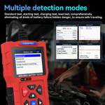 T300 Pro 2-in-1 OBD2 Scanner & Battery Tester – Full Engine Code Reader with Live Data, Battery Health Analysis (CCA 20-2000), Cranking/Charging Test & 2.8" Color Screen for 1996+ Vehicles