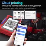 T300 Pro 2-in-1 OBD2 Scanner & Battery Tester – Full Engine Code Reader with Live Data, Battery Health Analysis (CCA 20-2000), Cranking/Charging Test & 2.8" Color Screen for 1996+ Vehicles