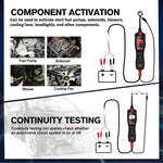 P150 Automotive Power Circuit Probe Kit – 6V-30V Electrical System Diagnostic Tool with Fuel Injector Signal Detection, Intelligent Circuit Breaker, and Built-in Flashlight