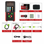 M200 Pro Motorcycle Scanner - Handheld Diagnostic Tool with ECU Remap, Honda Yamaha Compatible, WiFi, Battery Testing