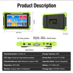 M400 Motorcycle Diagnostic Tool – 8" Android Touchscreen, Full-System Scan, ABS Diagnosis, ECU Reset, Battery Tester, OBD2 for Asian/European/US Motorcycles