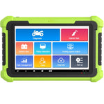 M400 Motorcycle Diagnostic Tool – 8" Android Touchscreen, Full-System Scan, ABS Diagnosis, ECU Reset, Battery Tester, OBD2 for Asian/European/US Motorcycles