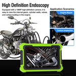 M400 Motorcycle Diagnostic Tool – 8" Android Touchscreen, Full-System Scan, ABS Diagnosis, ECU Reset, Battery Tester, OBD2 for Asian/European/US Motorcycles