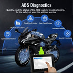 M400 Pro Universal Motorcycle Diagnostic Scanner – 8" Android Tablet | Full System Scan, ABS Bleeding, ECU Coding, Battery Test & More for BMW, Ducati, Harley, Honda, Yamaha & Others