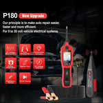 P180 Automotive Circuit Tester Probe Kit with Wire Tracer & Breakpoint Locator – 9-30V Electrical System Diagnostic Tool